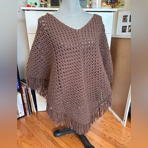 Brown Knit Women's Sweater
